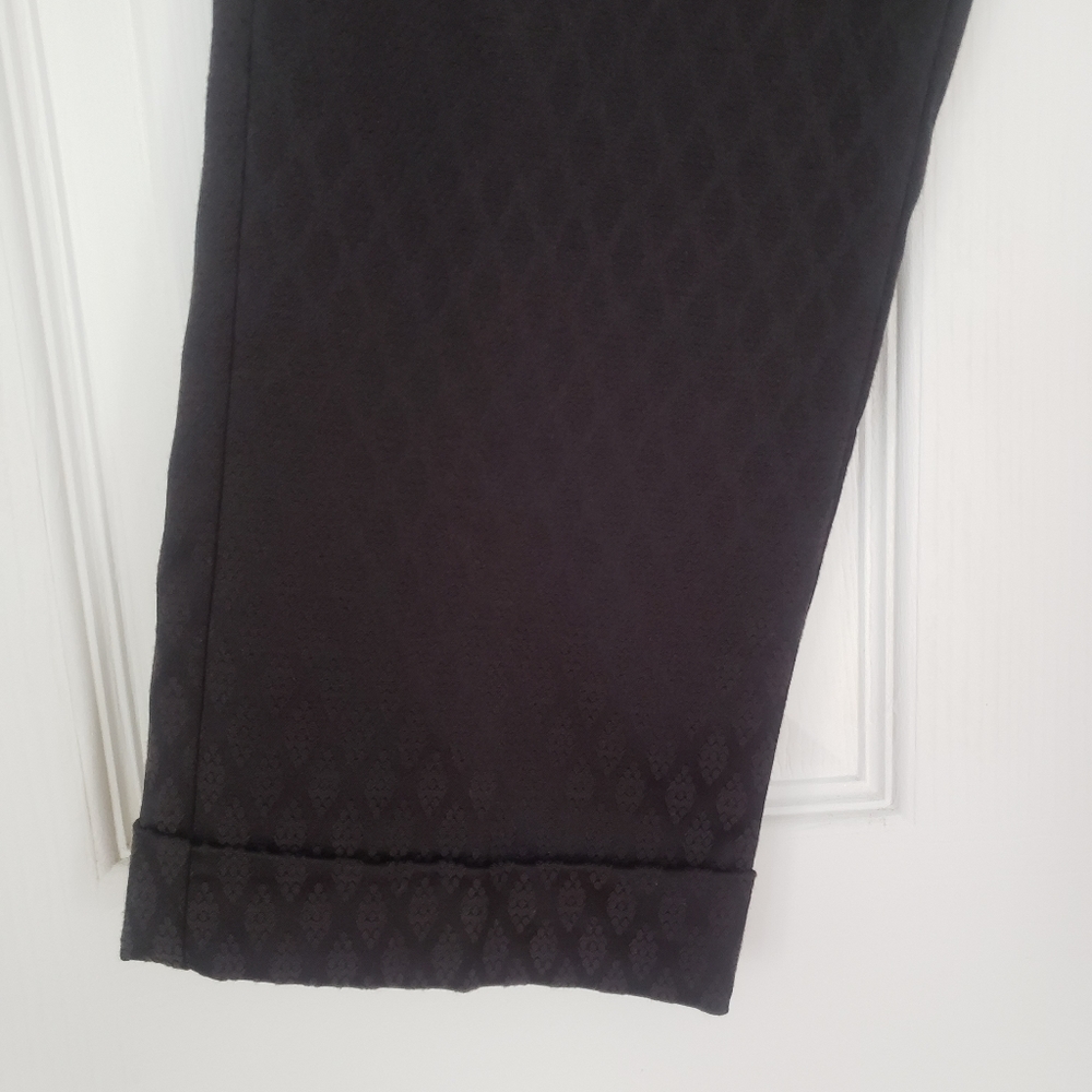 Black Pants, With Diamond Pattern - image 2
